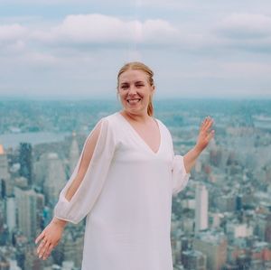 Lulu's Shifting Dears Long Sleeve Dress